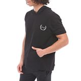 RARU SPQR Kısa Kollu Sweatshirt NEPTUNE SİYAH SİYAH S