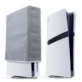 Raryars PS5 Pro Toz Koruyucu için Toz Kapağı Playstation 5 Pro Konsol Disk Sürümü ve Dijital Sürüm için Özel Tasarım Kalın Pamuk Hassas Kesim Kolay Erişim Kablosu Bağlantı Noktası (Dikey Konum)