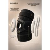 rasafine Lüx Çelik Ligament Destekli Dizlik – Menüsküs, Çapraz Bağ Desteği, Sporcu Diz Koruyucu