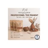 RasaForm Acı Kahverengi Toz Pigment – Taş Tozu, Beton, Alçı, Seramik ve Derz boyası 100 gr
