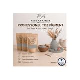 RasaForm Pastel Gri Toz Pigment – Taş Tozu, Beton, Alçı, Seramik ve Derz boyası 100 gr