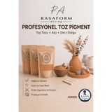 RasaForm Pastel Yoğun Terracotta Toz Pigment – Taş Tozu, Beton, Alçı, Seramik ve Derz boyası 100 gr