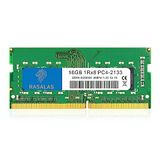 Rasalas 16GB Ddr4 2133MHZ PC4-17000 Ecc Olmayan Tamponsuz 1.2V CL15 1rx8 PC4-2133P Sing 1 x 16GB Dizüstü Bilgisayar Ram Yükseltmesi…