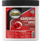 Rasch Kauçuklu Katı Gres Yağı Kırmızı - 0.9 Kg.