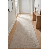 Raschel Carpet Bohem Yıkanabilir Leke Tutmaz Modern Sisal Bej Özel Seri Kaymaz Taban Halı Yolluk