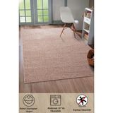 Raschel Carpet Kaymaz Taban Linoa Vizon Yumuşak Dokuma Yolluk Halı Salon Halısı - Vizon - Bej - 140 x 200 cm