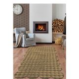 Raschel Carpet Lazer Kesim Vizon Yumuşak Bubble Kaymaz Özel Taban Peluş Halı Yolluk