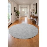 Raschel Carpet Premium Yuvarlak Yıkanabilir Leke Tutmaz Bohem Yolluk Halısı Özel Seri Kaymaz Taban Halı