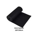 Rasim Uyar SİYAH KEÇE HOBİ MALZEMESİ - 4MM KALINLIK - 100*150CM