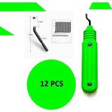 Raspa Çapak Alma Seti 12 Pcs Ahşap Metal Plastik Çapak Alma Seti - 11 + 1