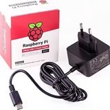 Raspberry 4596 Pi - Raspberry Pi 4 Model B, USB-C, 5.1V, 3A için resmi güç kaynağı