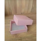 Rass 12*12*4cm 10ADET E-Ticaret Hediye Kutusu Toz Pembe
