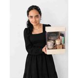 Rass Asetat Hediye Kutusu (Katlanabilir-Pratik Kurulum) Fil Dişi 12*12*20CM 1ADET