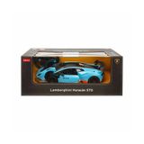 Rastar 1:14 Lamborghini Huracan STO Işıklı Uzaktan Kumandalı Araba 20604 Mavi