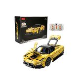 Rastar 1:8 Işıklı Maserati Mc20 Usb Şarjlı Uzaktan Kumandalı 3457 Parça 14+ Yaş Model Araba Yapım Seti - Sarı