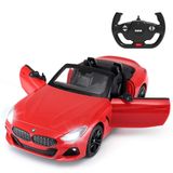 RASTAR BMW RC Car, 1/14 Ölçekli BMW Z4 Roadster Yeni Sürüm Uzaktan Kumandalı Araba, Cabrio Oyuncak Araba - Kırmızı / 2,4 Ghz