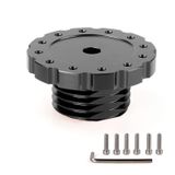 RASTP Alüminyum Direksiyon Adaptörü, Sim Racing Oyun Direksiyon Adaptörü T300, T500, TS-PC, TS-XW (Siyah) için