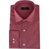 Rasttmen Erkek Uzun Kol Gömlek Silim Fit BGL-ST01912 - Bordo