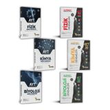 Rasyonel Yayınları Ayt Fizik-Kimya-Biyoloji Soru Bankaları- Fizik-Kimya-Biyoloji Aşamalı Deneme Setleri (Ösym Ayarında)