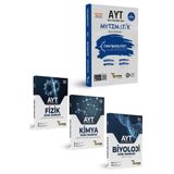 Rasyonel Yayınları Ayt Matematik - Fizik - Kimya - Biyoloji Soru Bankası Seti (Meb Müfredatına Uygun-Ösym Ayarında)