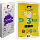 Rasyonel Yayınları AYT Matematik Soru Bankası ve Metin Yayınları Kolonya AYT Sayısal Deneme Sınavı