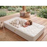 Ratemo Lüx Ortopedik Bebek Yatağı | 70x140x20 cm | Ekstra Kalın Konfor Pedli & Full Destek