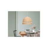 Rattan Bambu Hasır Kafes Avize