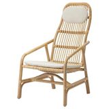 Rattan koltuk, rattan, GRYTTOM minderli