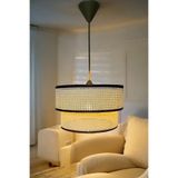 Rattan Model İkili Sarkıt Avize Oturma Odası Mutfak Banyo Antre
