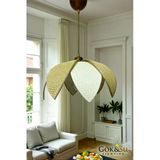 Rattan Papatya Model Naturel Renk Avize