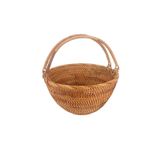 Rattan Sepeti Rattan Dekor Ekmek Sepeti Yuvarlak Sepet Rattan Meyve Sepeti Tepsi Depolama Sepeti Meyve Kaseleri Alışveriş Çantaları Gıda Saklama Servis Tepsileri