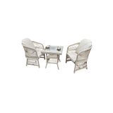 RattanHome RİO RATTAN KAHVE SETİ 1+1+ SEHBA