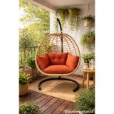 Rattano Garden Rattan Tek Kişilik Salıncak Minder Kılıfı