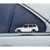 Rav4 1st gen Kelebek Cam Oto Sticker 2 Adet