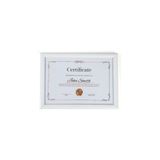 Raven Klasik A4 Çerçeve Beyaz Kırılmaz Pvc Camlı 21x30 Sertifika Diploma Belge Fotoğraf Için 002