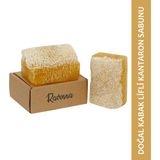 Ravenna Doğal Kabak Lifli El Yapımı Kantaron Sabunu 130 Gram