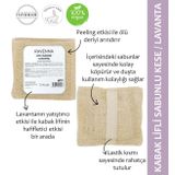 RAVENNA Doğal Kabak Lifli Keseli Lavanta Sabun 100 gr
