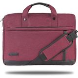 Ravenna VP1004 14" Su Geçirmez Kumaş ve Fermuar Notebook, Laptop, El Çantası-Gri, 13-14" -Bordo