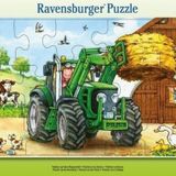 Ravensburger 060443 Tractor On Farm 15 Parça Puzzle