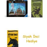 Ravensburger 1000P Puzzle Wd Elsa Şatosu, Yapboz + Dünyanın Merkezine Yolculuk + Siyah Inci Hediye