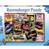 Ravensburger 128990 100 Parça Yarış Arabaları Çocuk Puzzle