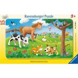 Ravensburger 15 Parça Puzzle Cuddly Friends