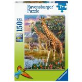 Ravensburger 150 Parça Zürafalar Çok Renkli Puzzle