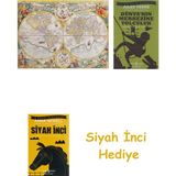 Ravensburger 1500P Puzzle Tarihi Harita, Yapboz + Dünyanın Merkezine Yolculuk + Siyah Inci Hediye