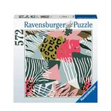 Ravensburger 169290 Hayvan Desenleri 572 Parça Puzzle 500 Parça Puzzle