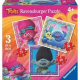 Ravensburger 25-36-49 Parçalı Disney Trolls 4 Yaş Ve Üzeri Çocuk Puzzle
