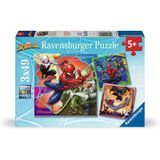 Ravensburger 3x49 Parça Puzzle Marvel Spider Man 120041153