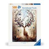 Ravensburger 500 Parça Puzzle Gizemli Geyik