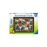 Ravensburger Dinosaurs 108680 100 Parça Puzzle