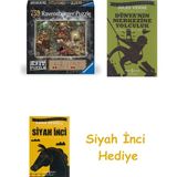 Ravensburger Exıt Yapboz 19952 Cadı Mutfağı, 759 Parça + Dünyanın Merkezine Yolculuk + Siyah Inci Hediye